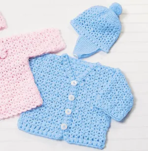 Bobbled V- Neck Cardigan
