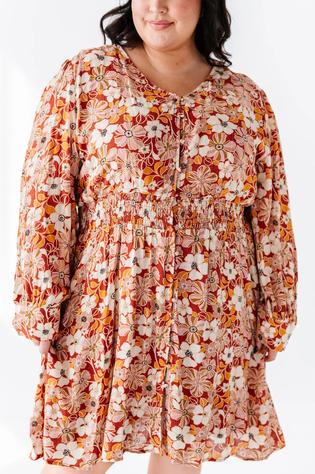 Dawn Floral Midi Dress